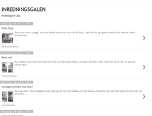 Tablet Screenshot of inredningsgalen.blogspot.com