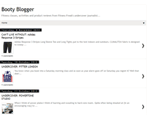 Tablet Screenshot of bootybloggeruk.blogspot.com