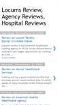 Mobile Screenshot of locums-review.blogspot.com