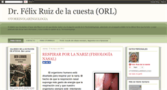 Desktop Screenshot of felixruizdelacuesta-orl.blogspot.com