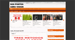 Desktop Screenshot of dospuntoscerovisioncine.blogspot.com