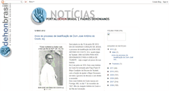 Desktop Screenshot of dehonbrasilnoticias.blogspot.com