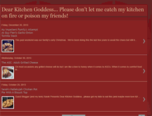 Tablet Screenshot of dearkitchengoddess.blogspot.com