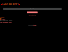 Tablet Screenshot of miko-lui.blogspot.com