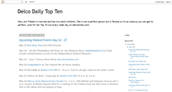 Desktop Screenshot of delcotopten.blogspot.com