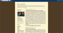 Desktop Screenshot of gaiapost.blogspot.com