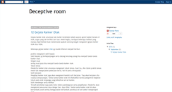 Desktop Screenshot of deceptive-room.blogspot.com