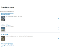 Tablet Screenshot of free3dscenes.blogspot.com