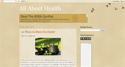 Desktop Screenshot of healthfeland.blogspot.com