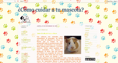 Desktop Screenshot of mascotasmuyfelices.blogspot.com