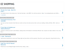 Tablet Screenshot of ez-shopping.blogspot.com