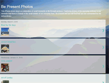 Tablet Screenshot of bepresentphotos.blogspot.com