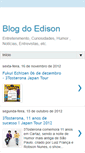 Mobile Screenshot of blogdoedison.blogspot.com