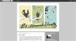 Desktop Screenshot of amomentsclarity.blogspot.com
