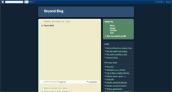 Desktop Screenshot of beyond-all.blogspot.com