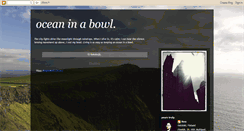 Desktop Screenshot of oceaninabowl.blogspot.com