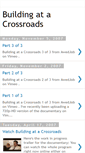 Mobile Screenshot of buildingcrossroads.blogspot.com
