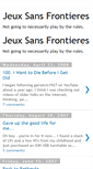 Mobile Screenshot of jeuxsansfrontiers.blogspot.com