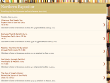 Tablet Screenshot of northernexpositor.blogspot.com