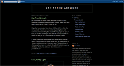 Desktop Screenshot of danfreedart.blogspot.com