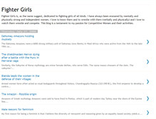 Tablet Screenshot of fightergirls.blogspot.com