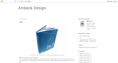 Desktop Screenshot of ambeckdesign.blogspot.com