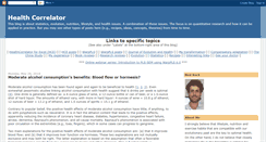 Desktop Screenshot of healthcorrelator.blogspot.com