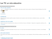 Tablet Screenshot of lasticunretoeducativo.blogspot.com