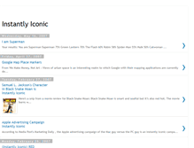 Tablet Screenshot of instantlyiconic.blogspot.com