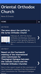 Mobile Screenshot of orientalorthodox.blogspot.com