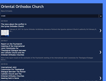 Tablet Screenshot of orientalorthodox.blogspot.com