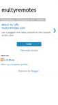 Mobile Screenshot of myltyremotes.blogspot.com