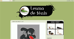 Desktop Screenshot of lesmadetenis.blogspot.com