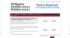 Desktop Screenshot of halalan-2007.blogspot.com