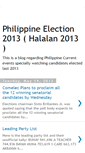 Mobile Screenshot of halalan-2007.blogspot.com