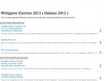 Tablet Screenshot of halalan-2007.blogspot.com