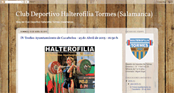 Desktop Screenshot of haltertormes.blogspot.com