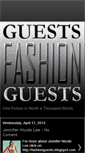 Mobile Screenshot of fashionguests.blogspot.com