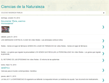 Tablet Screenshot of cienciasdelanaturaleza.blogspot.com