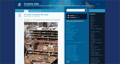 Desktop Screenshot of cruceros-julio.blogspot.com