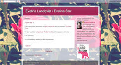 Desktop Screenshot of evelinalundqvist.blogspot.com