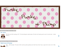 Tablet Screenshot of funkypunkyandplump.blogspot.com