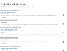 Tablet Screenshot of freiheitundzivilisation.blogspot.com