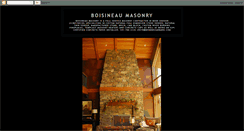 Desktop Screenshot of boisineaumasonry.blogspot.com