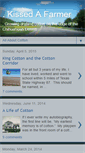 Mobile Screenshot of kissedafarmer.blogspot.com