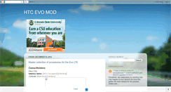 Desktop Screenshot of htcevomod.blogspot.com
