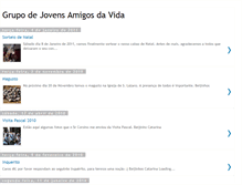 Tablet Screenshot of amigosdavida-sl.blogspot.com