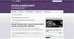 Desktop Screenshot of ol-fashionshop.blogspot.com