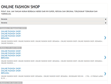 Tablet Screenshot of ol-fashionshop.blogspot.com