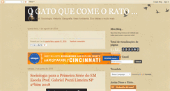 Desktop Screenshot of ogatoquecomeorato.blogspot.com